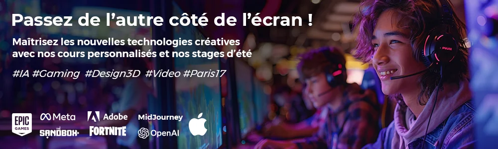Interactive Studio Academy : Formation nouvelles technologies Paris 17