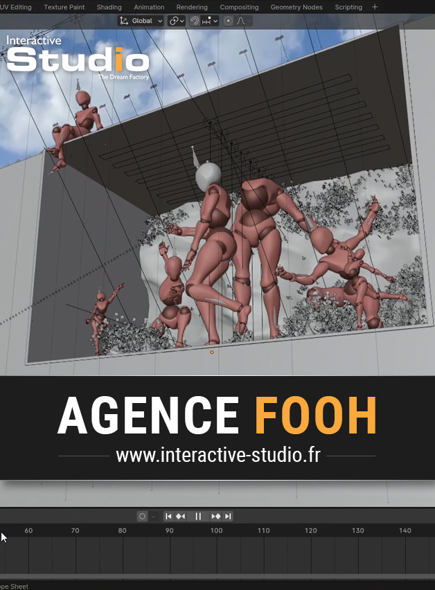 Agence FOOH Publicité 3D virale